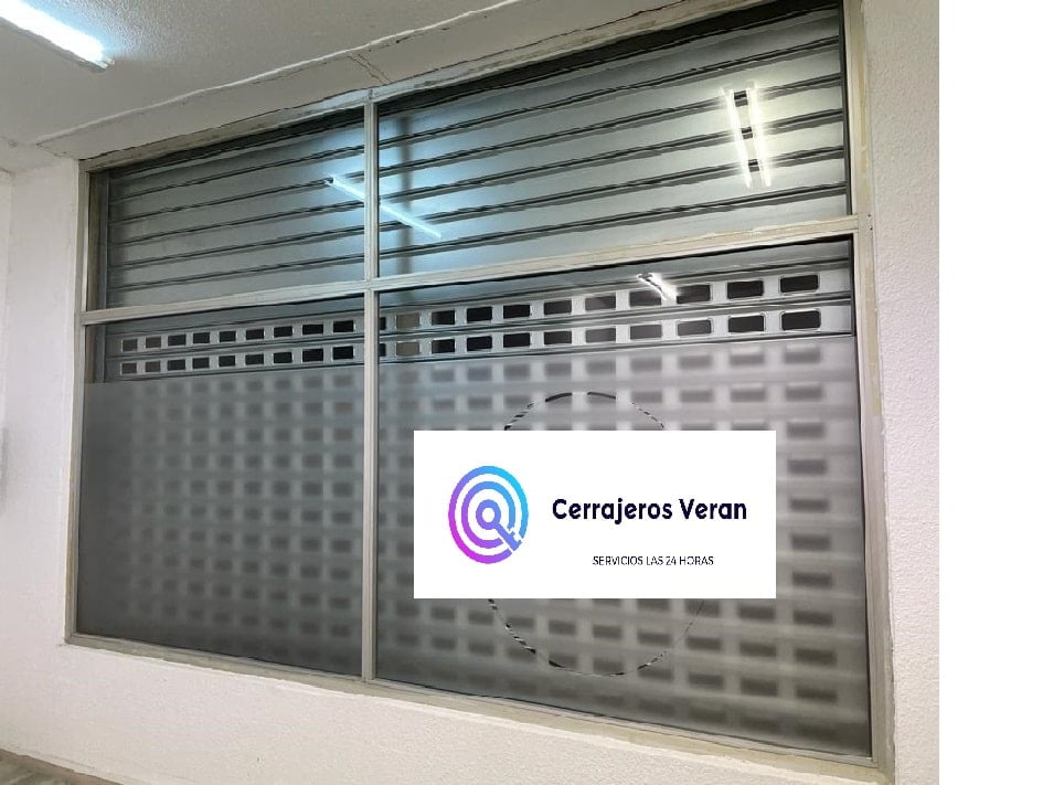 Persianas metálicas para locales en Valencia
